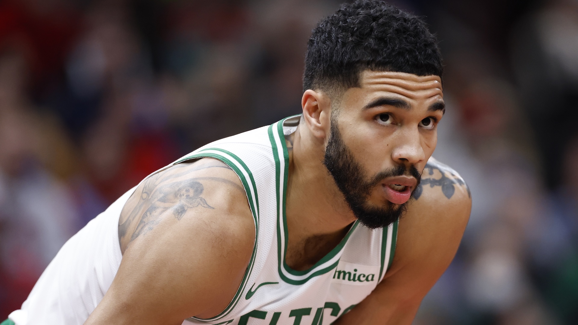 Celtics’ Sam Hauser Weighs In On Possible Jayson Tatum Return