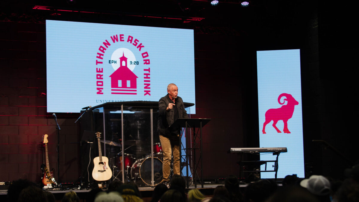 Pitman challenges students to leverage their life, live on mission with God