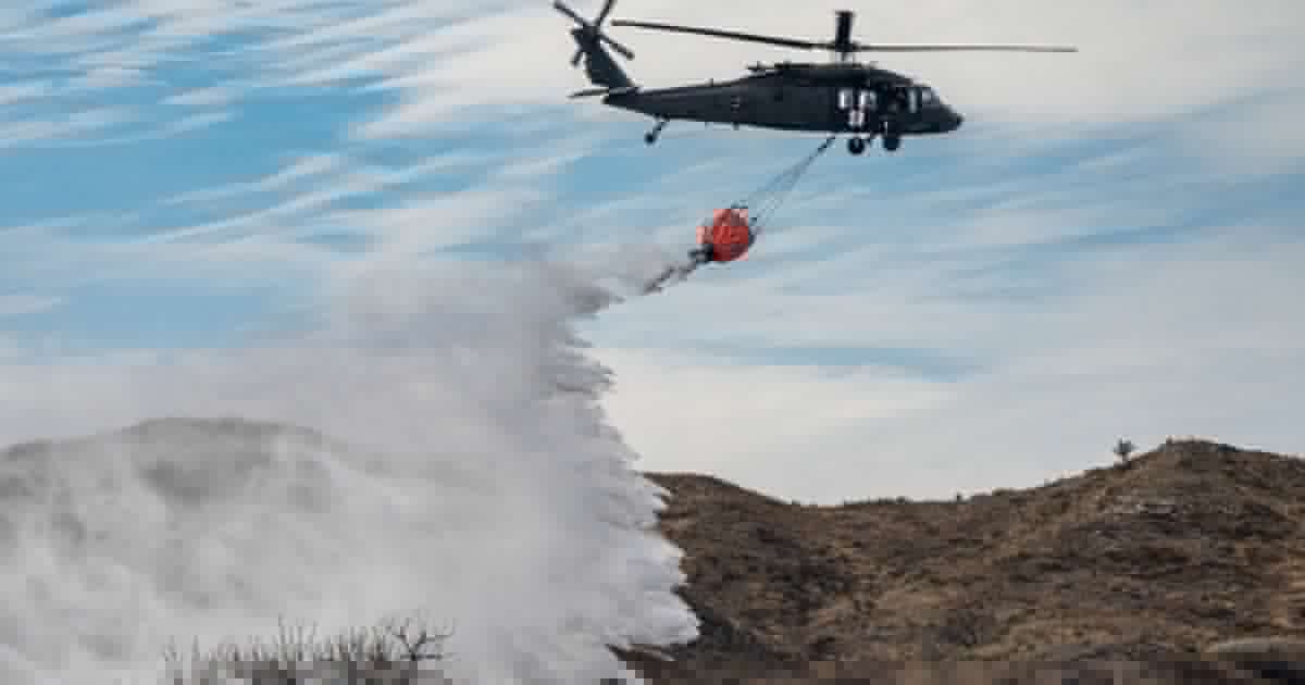 State officials deploy helicopters and firefighters as Texas enters peak wildfire season