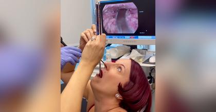 This Sword Swallower Filmed the Inside of Her Throat Mid-Act