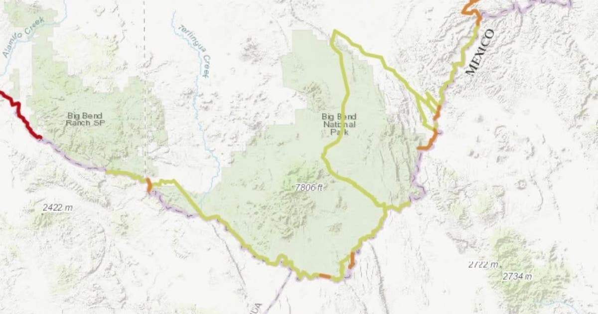 Texas issues cease-and-desist over border wall work near Big Bend