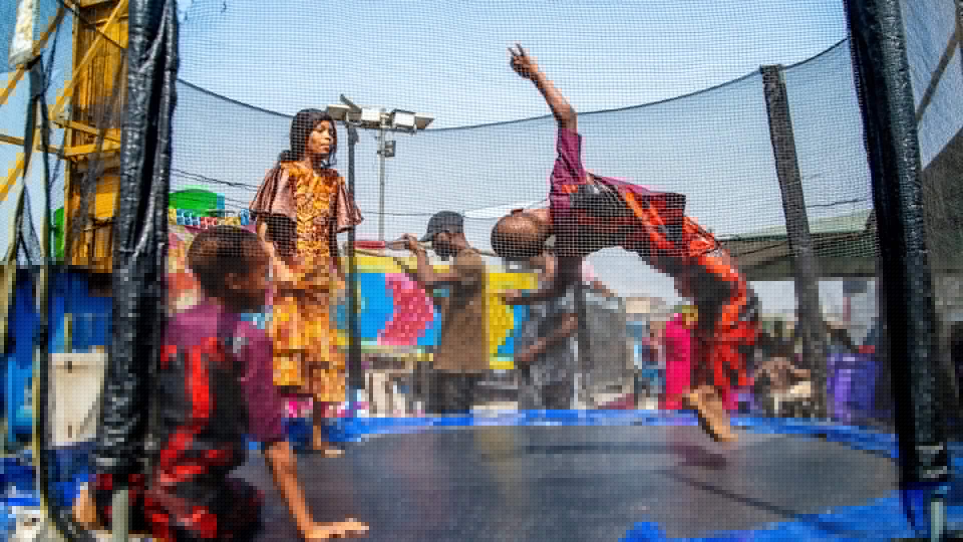 Bounce, move and get fit with synchronized trampolining