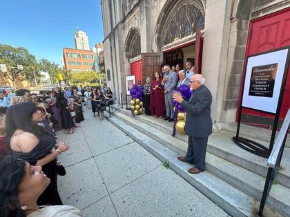 Congregation finds a home as Reading church starts new chapter