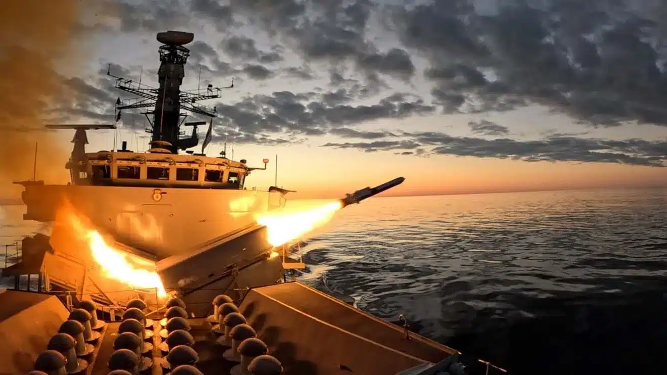 Royal Navy Frigate Conducts First Launch of Naval Strike Missile