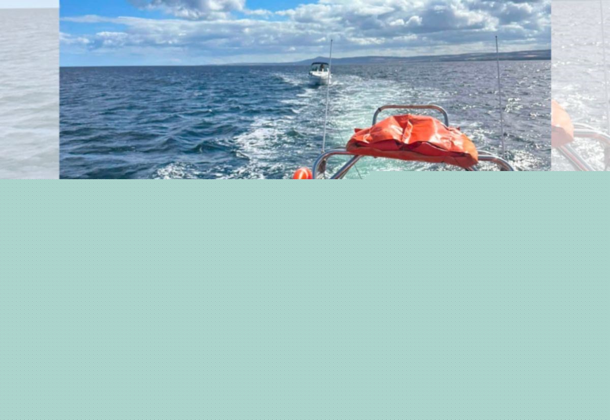 WATCH: Moray crew rescues one person from broken-down boat