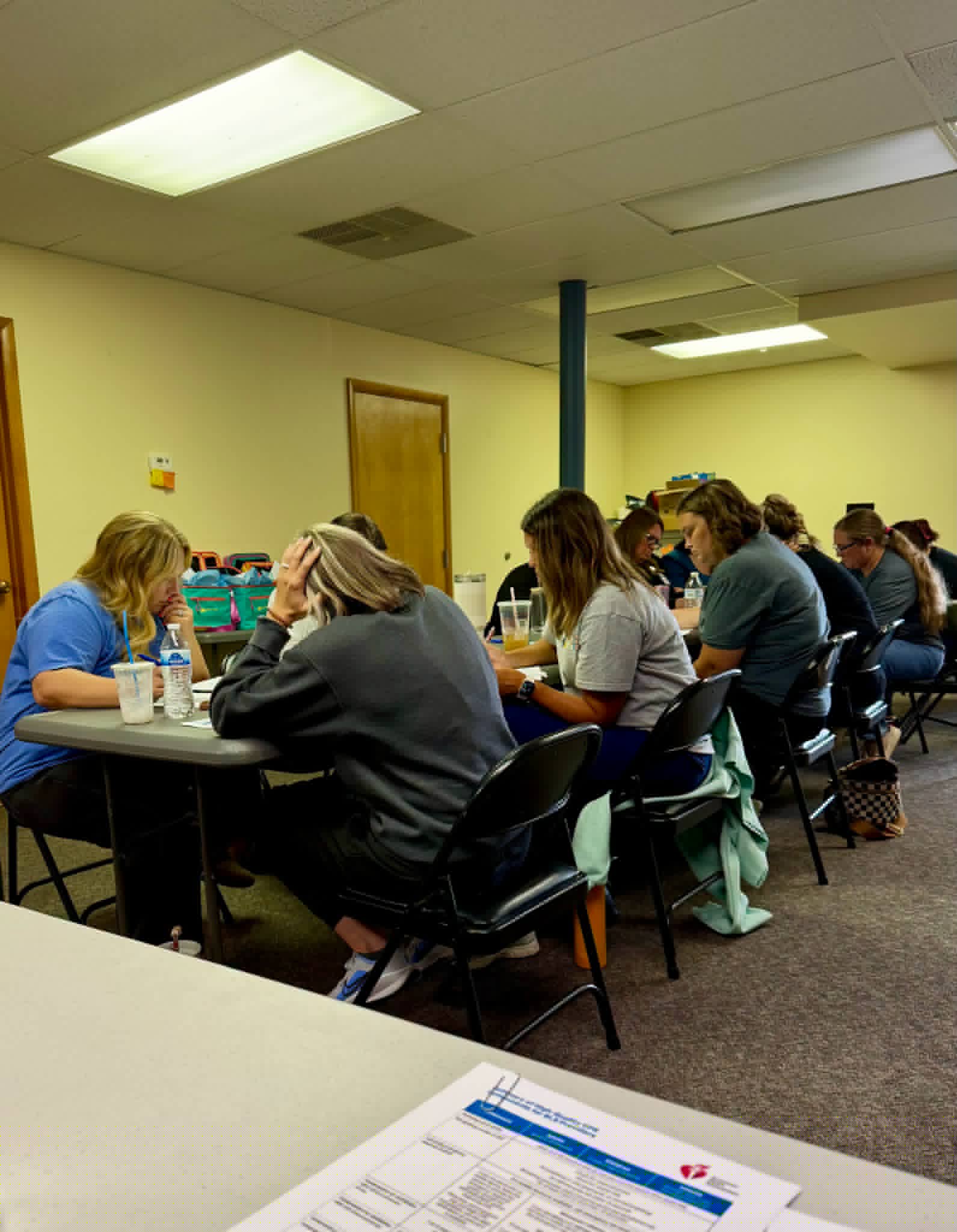 Fayette County school nurses complete CPR training ahead of new year