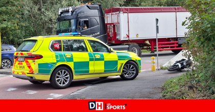 Un motard blessé dans un accident à hauteur du rond-point de la sucrerie de Fontenoy