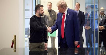 "Yes, I do": Trump agrees NATO should shoot down Russian aircraft in meeting with Zelenskyy