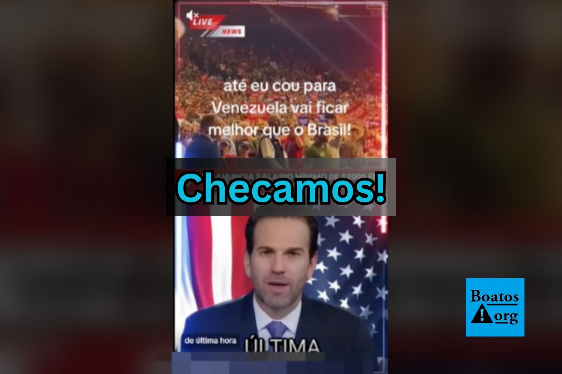 É falso que Trump aumentou o salário mínimo da Venezuela para US$ 2 mil