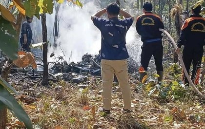 Royal Thai Air Force AT-6 Light-Attack Aircraft Crashes in Chiang Mai, 2 Reported Dead