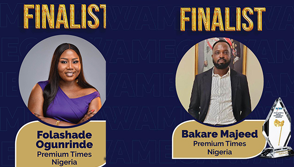 PREMIUM TIMES Journalists, other Nigerians shortlisted for WAMECA