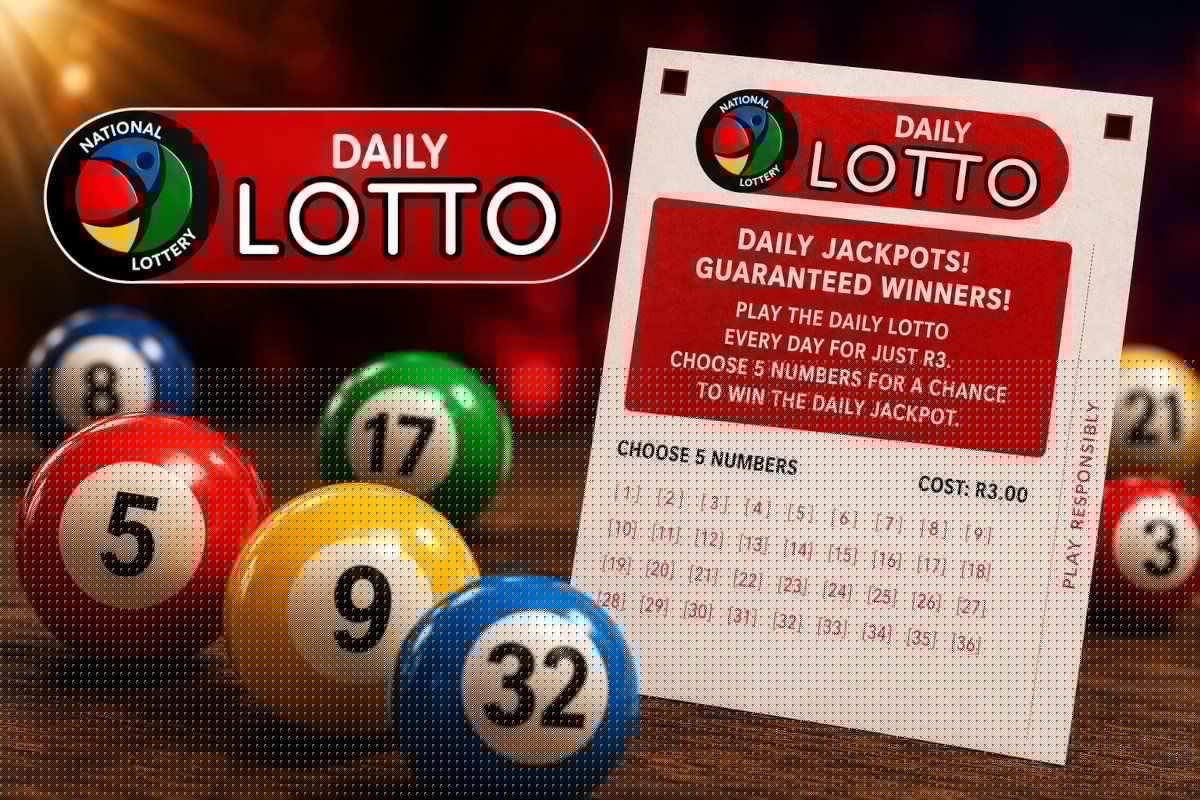 The Daily Lotto results for Wednesday, 5 August 2026