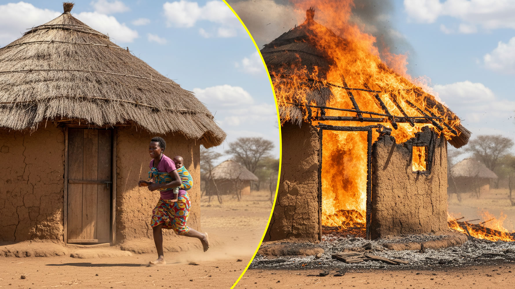 Raw over family witchcraft ends in 2 life sentences at Chikurubi: Gweru man locks 2 young girls in hut, burns them to death