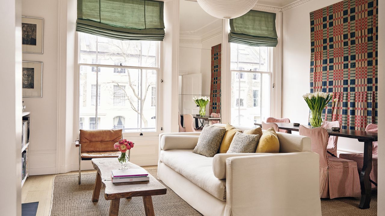 How a young antique dealer used creativity and ingenuity to create a deeply sophisticated flat
