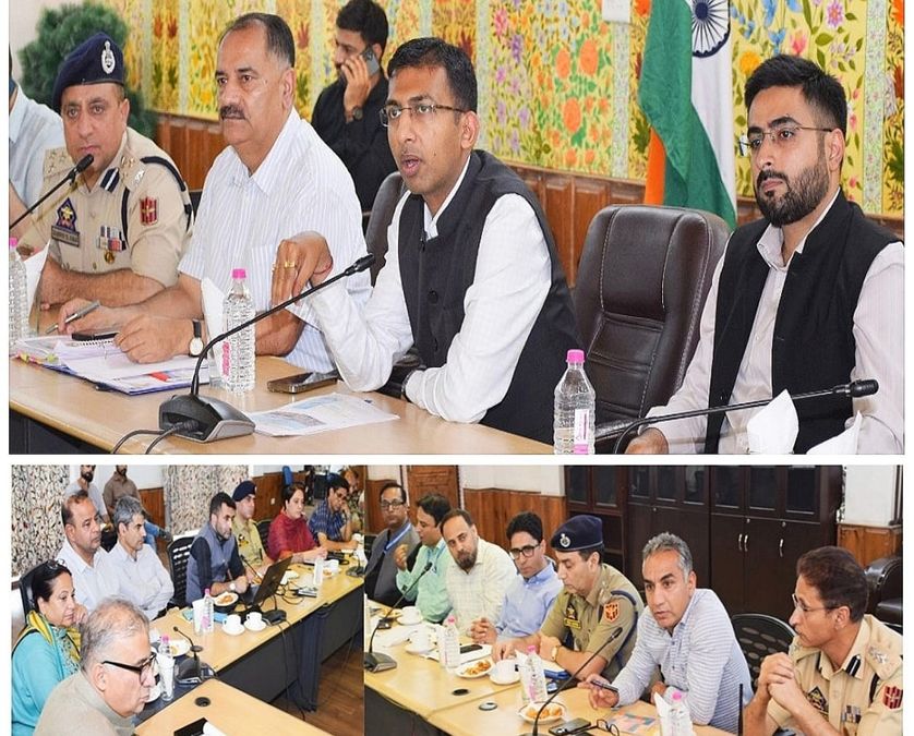 Principal Secretary Culture, Div Com Kashmir review preparations for Tiranga Rally, Independence Day Celebrations
