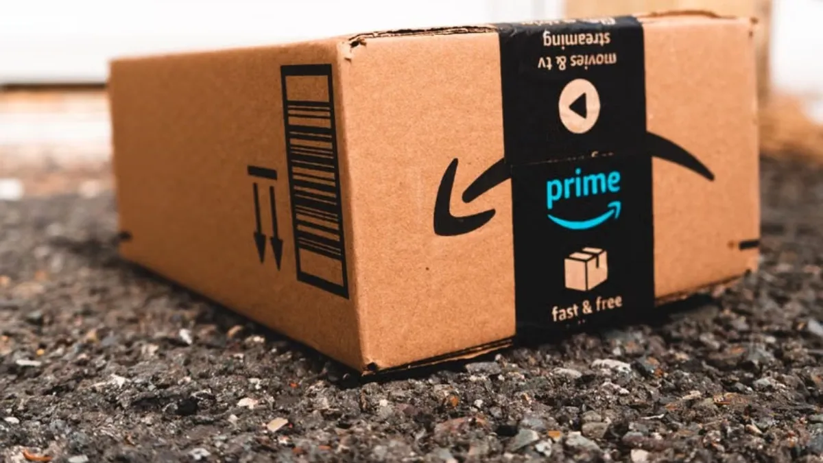 An alleged Amazon driver recorded himself hurling packages at front doors until he found a house with a basket of snacks waiting on the porch