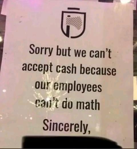 Funny Store Signs - At least they're honest