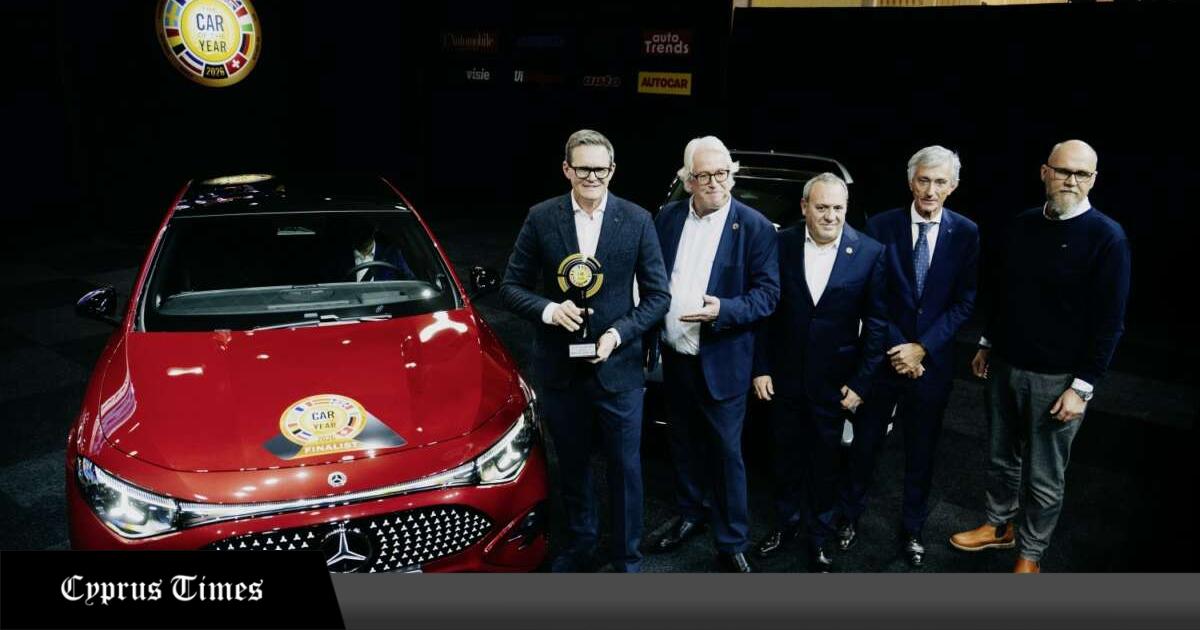 H νέα Mercedes-Benz CLA πήρε τον τίτλο του «Car of the Year 2026»