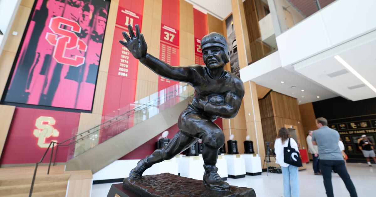 From napkin sketch to crown jewel: Inside USC's 'magical' football training center