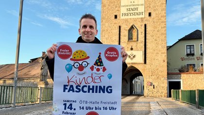 Kinderfasching sammelt für Oö. Kinder-Krebs-Hilfe