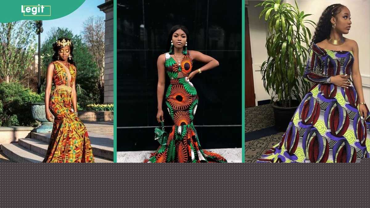100+ Best Ankara designs for gowns to wear this year (pictures)