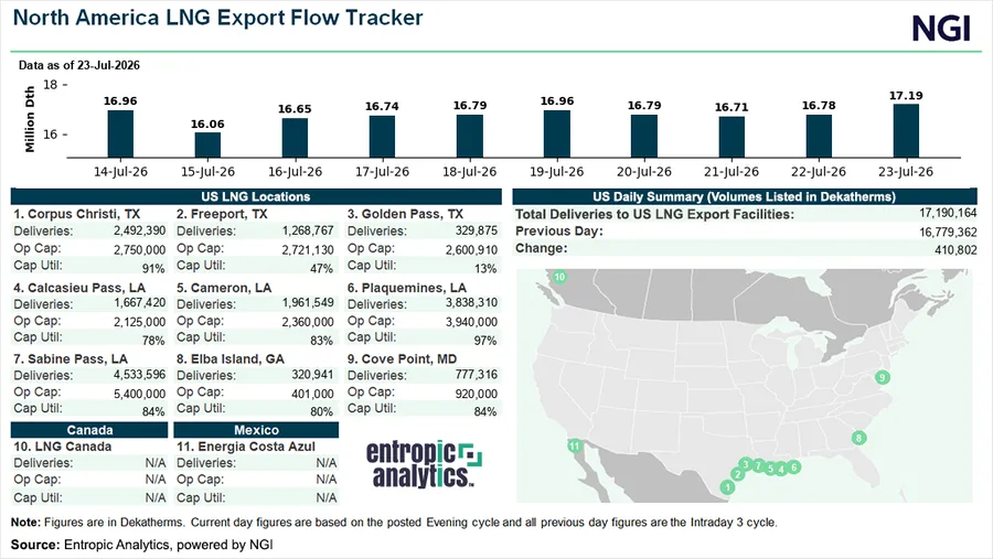 Bertha Pressures Gulf Coast Shipping Without Derailing LNG Feedgas