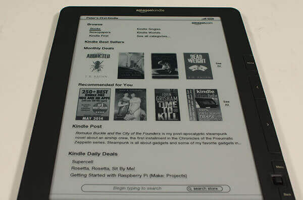 Retro Review – Amazon Kindle DX