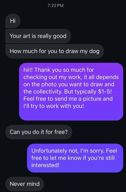 /r/ChoosingBeggars / Choosing Beggars - From a travel influencer
