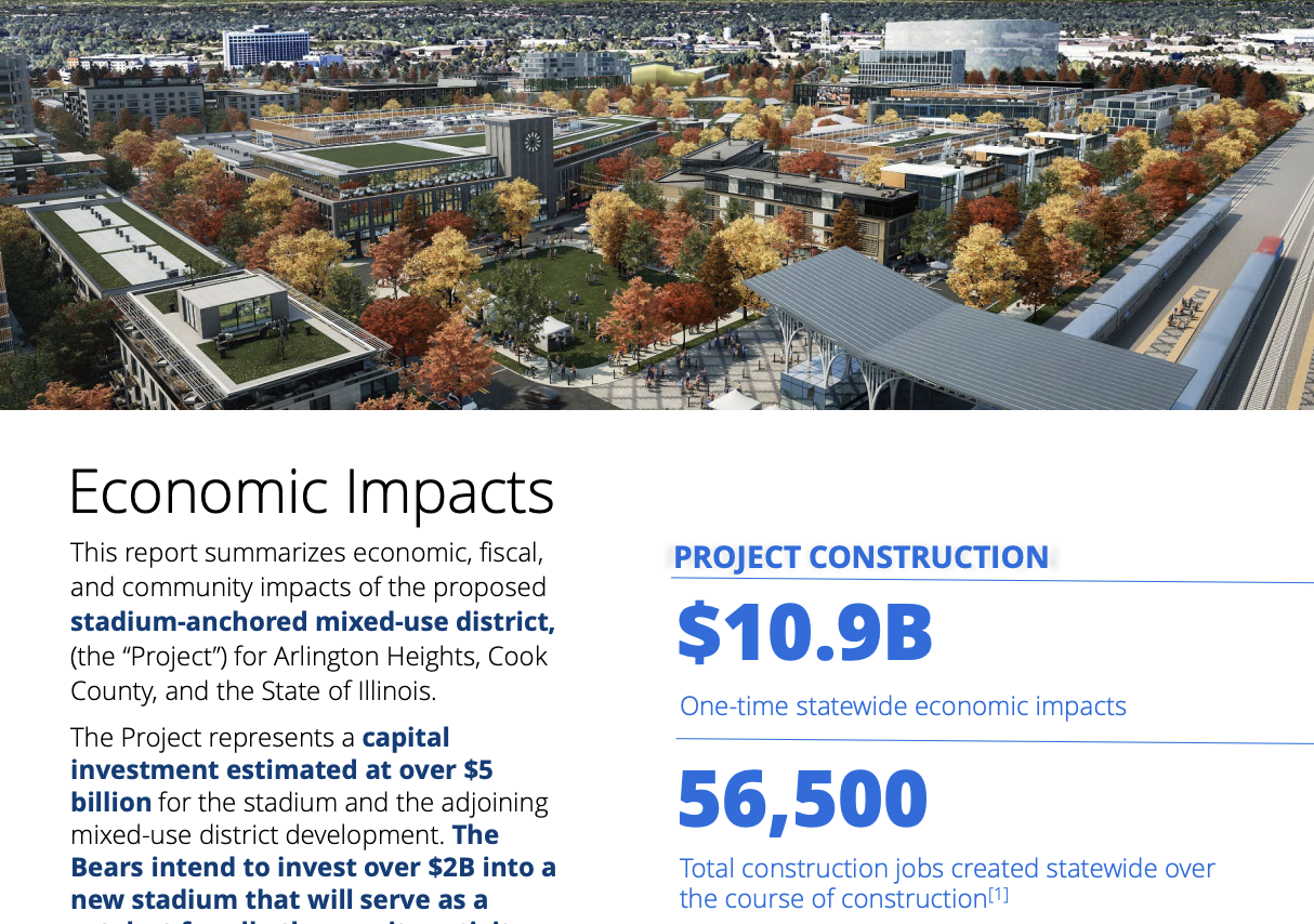 Comment on Bears stadium economic impact reports reveal that economic impact reports aren’t worth much by Markus