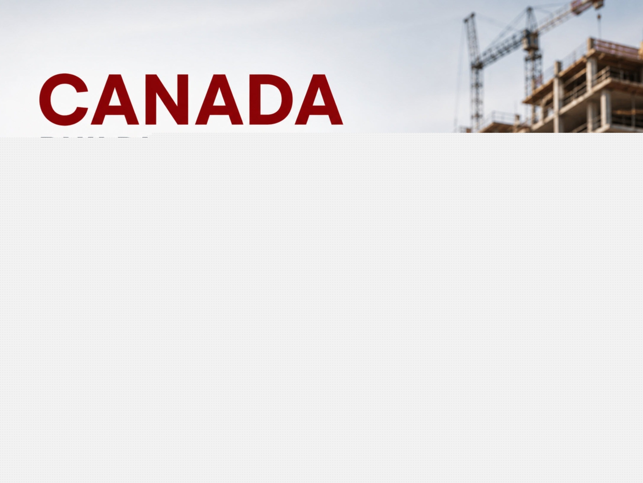 Canada Building Permits for June 18.5% vs 0.8% estimate