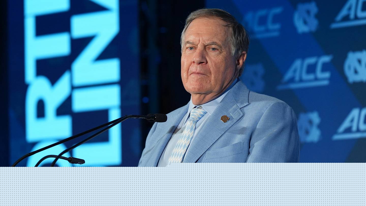 Bill Belichick and UNC given no hope to turn things around in new ACC media poll