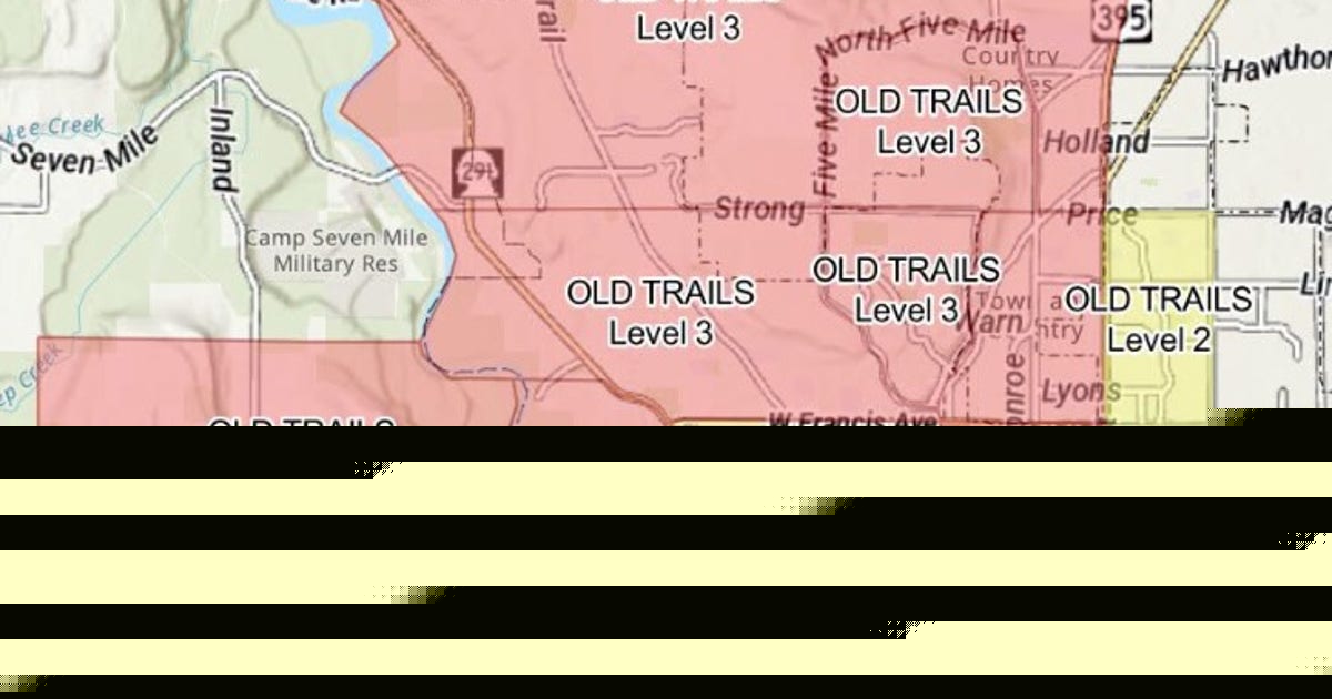 Wildfire burning in Spokane, WA prompts evacuation orders