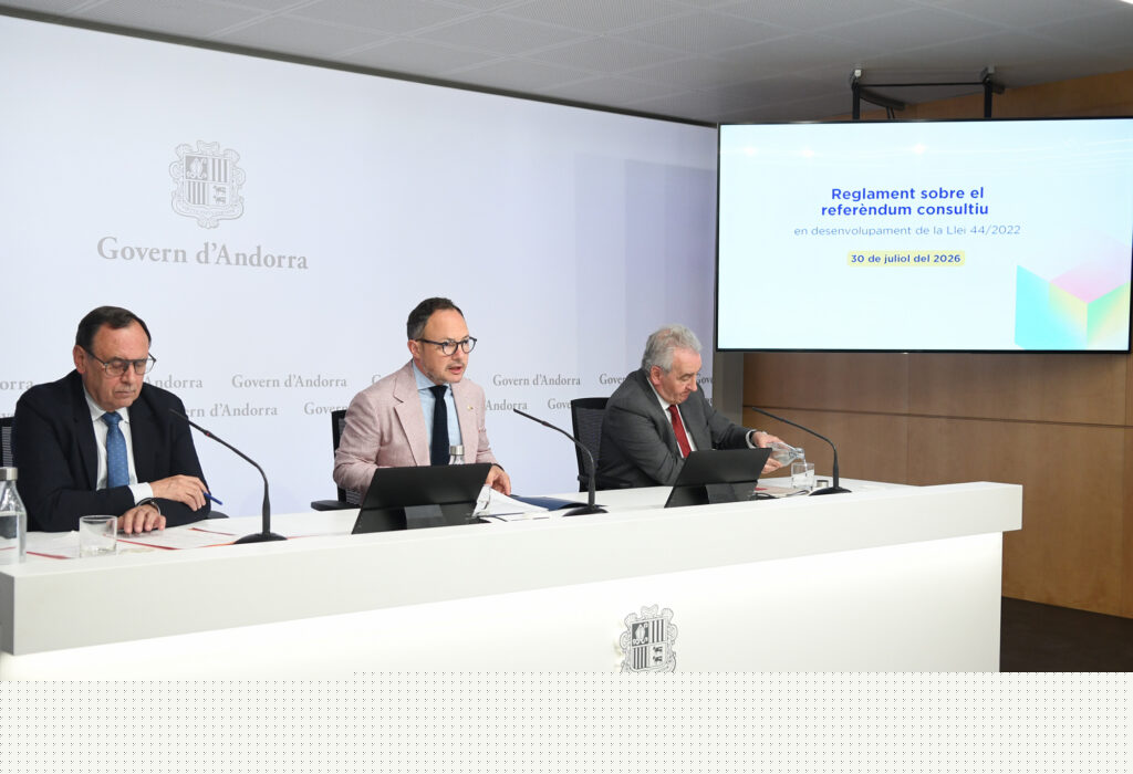 Andorra aprova les regles del referèndum sobre l’acord d’associació amb la UE