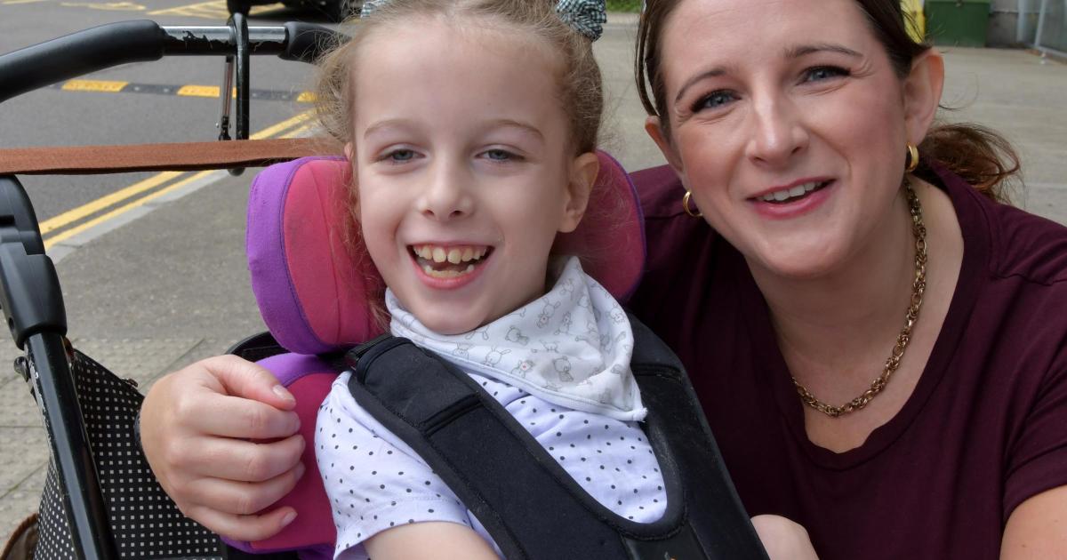 'Beautiful' charity walk for nine-year-old girl trying to lead independent life
