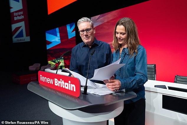 Benim ya da Farage! Mücadele Starmer, bugün crunch konferans konuşmasında onun arkasına geçmesi için icuinous işçilik birliklerini ‘sıkmak’ teklif edecek