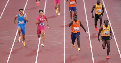 (SP)JAPAN-TOKYO-ATHLETICS-WORLD ATHLETICS CHAMPIONSHIPS-MEN'S 4X100M RELAY-HEATS