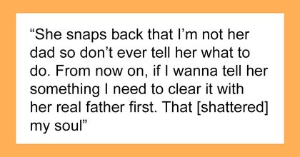 Teen Tells Guy He’s Not Her Dad, Is Shocked He Refuses To Give Her Any Money