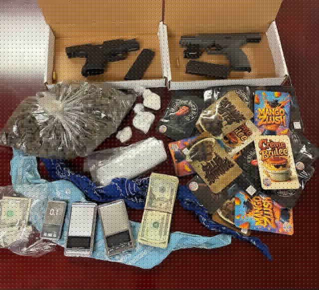 Early afternoon traffic stop leads to 2 arrests in Prosperity