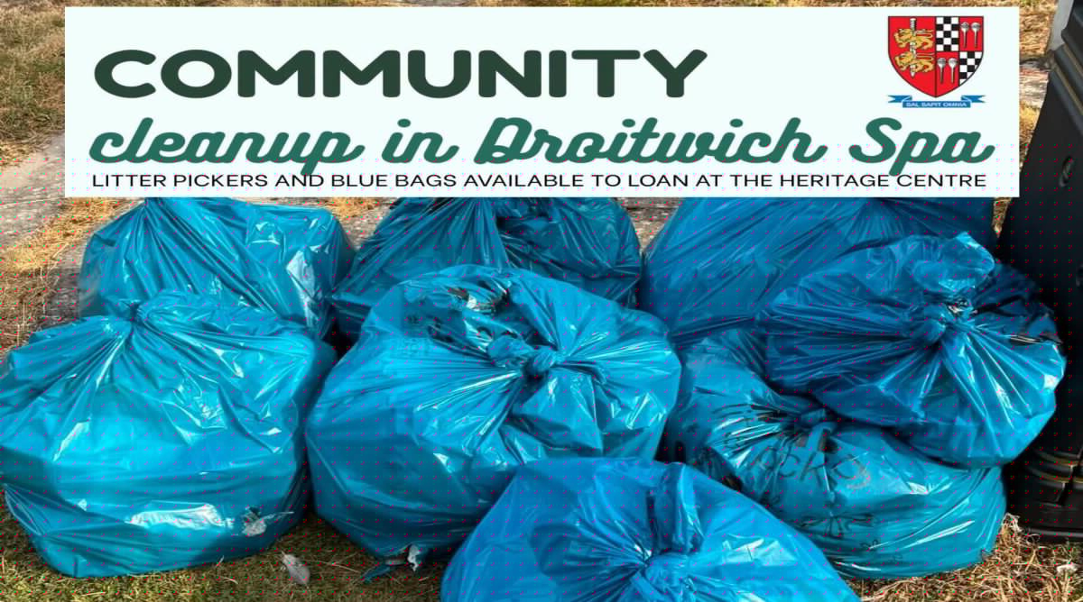 Join Droitwich Spa Litter Squad's week-long community clean-up
