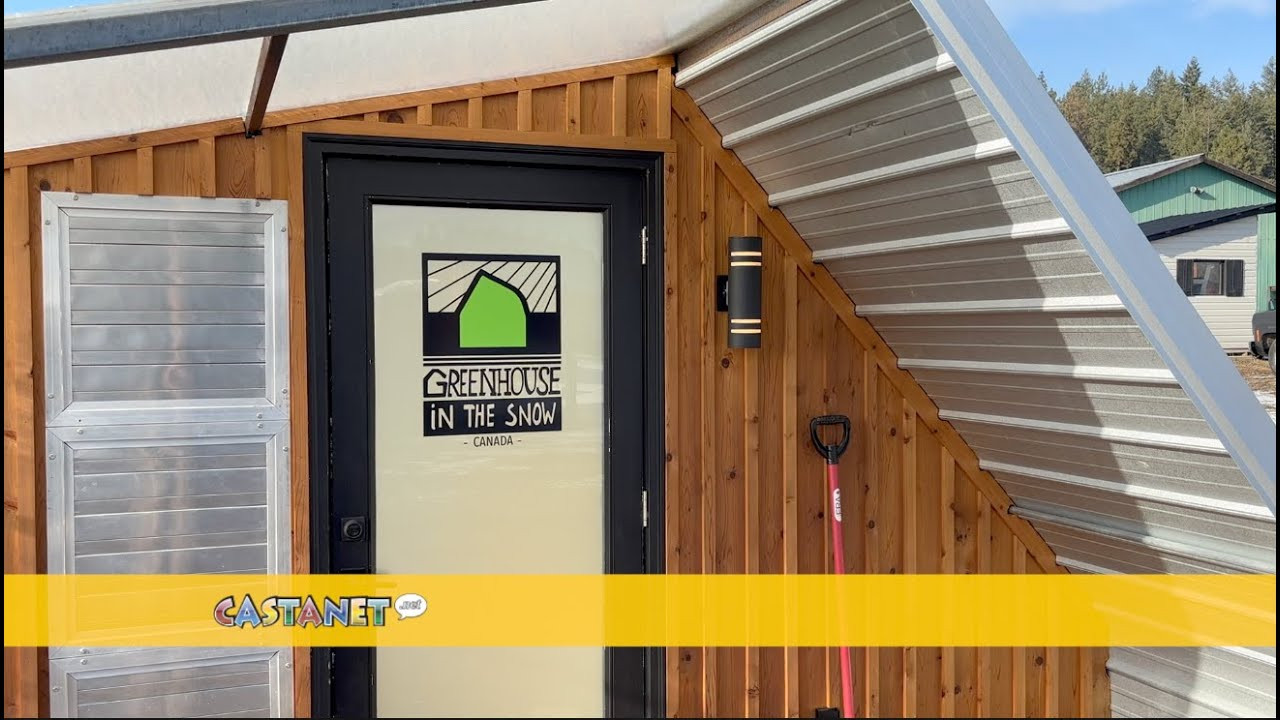 Armstrong couple operating geothermal greenhouse 'in the snow' (Vernon)