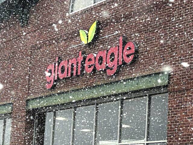 Giant Eagle again offers free home grocery delivery in wake of snowstorm