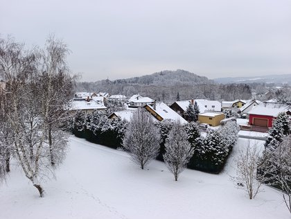 Čtvrtek přinese sněhovou nadílku, v dalších dnech bude zataženo a mlhavo. Příští týden se oteplí až na 7 °C