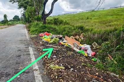 MPKS warns against illegal dumping along Jln Sarawak Turf Club, vows firm action