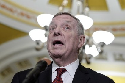 Headless ICE Agent? Sen. Dick Durbin Waves Obvious AI Fake on Senate Floor to Slam Immigration Policies