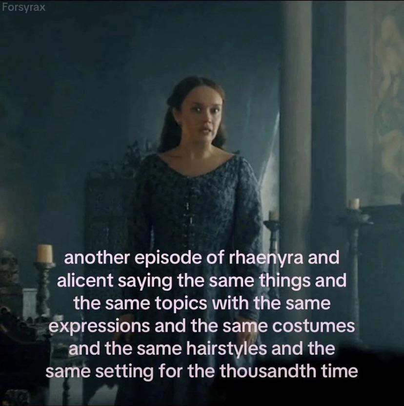 /r/freefolk - Cersei sipping her wine out of a window had more variation and character progression. | /r/FreeFolk