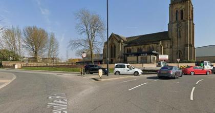 Pedestrian taken to hospital after collision with vehicle near key Bradford road
