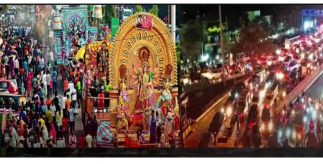Traffic Curbs For Durga Idol Immersion Procession In Bhubaneswar Today; Check Details