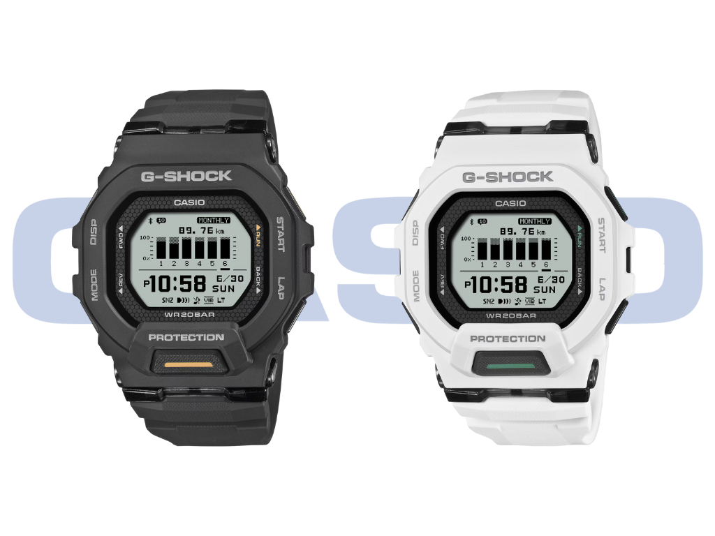 New Casio GBD-200 watches with positive MIP LCDs now official, release date confirmed