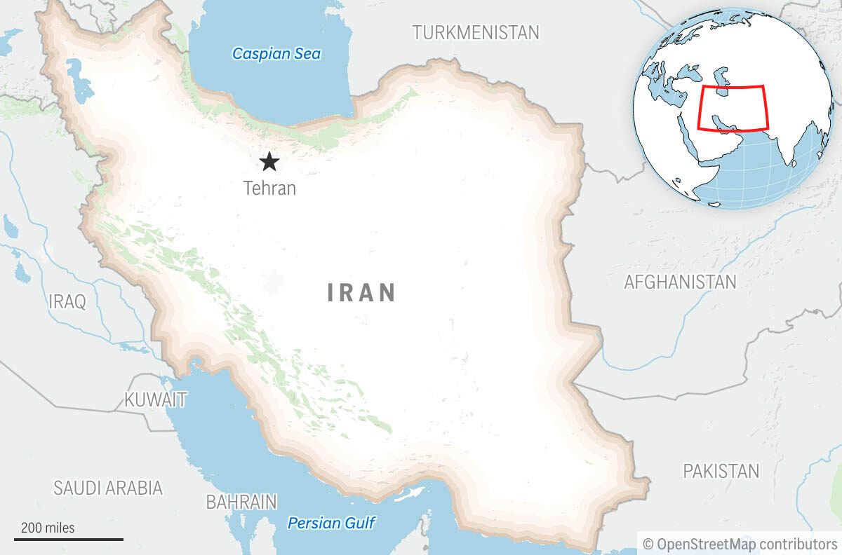 Iran executes 6 death-row inmates it alleges carried out attacks on behalf of Israel