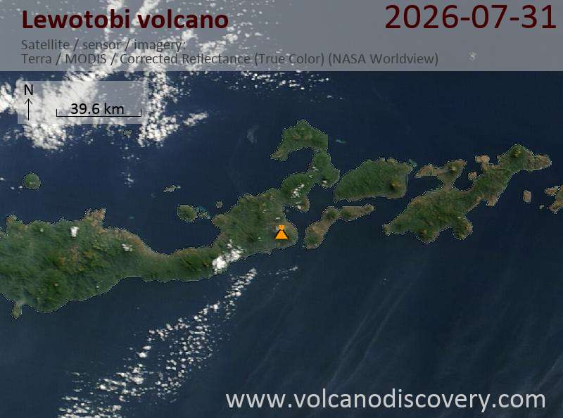 Lewotobi Volcano Volcanic Ash Advisory: VA TO FL090 OBS AT 31/0400Z MOV NW OBS VA DTG: 31/0400Z to 9000 ft (2700 m)